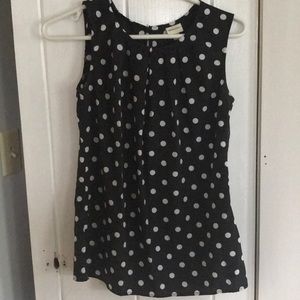 Polka dot tank